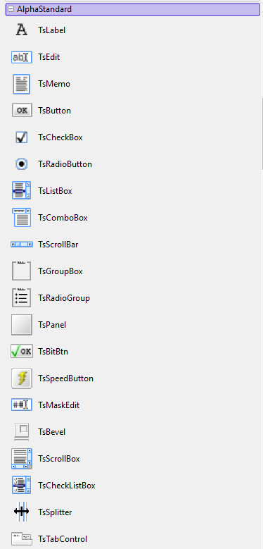 AlphaControls_v13.16_Stable 著名皮肤控件-Delphi 大神网